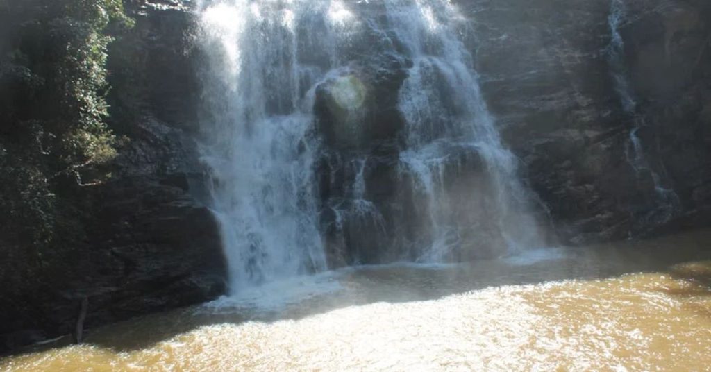 A View Of Kaveri River As It Flows Through Coorg, Abbi Falls