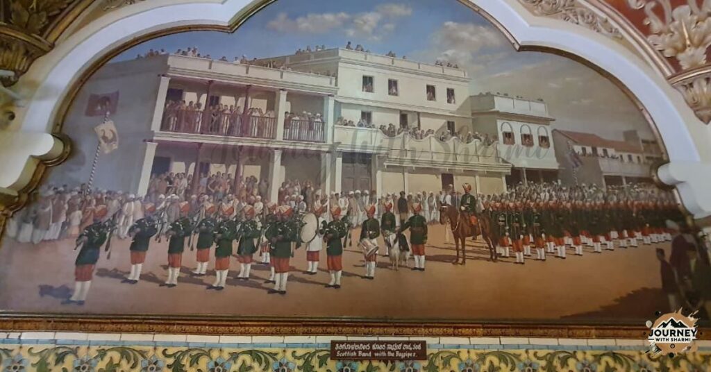 History of Mysore Palace - Scottish Band with Bagpipes