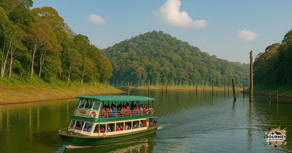 Boat Safari on Periyar Lake