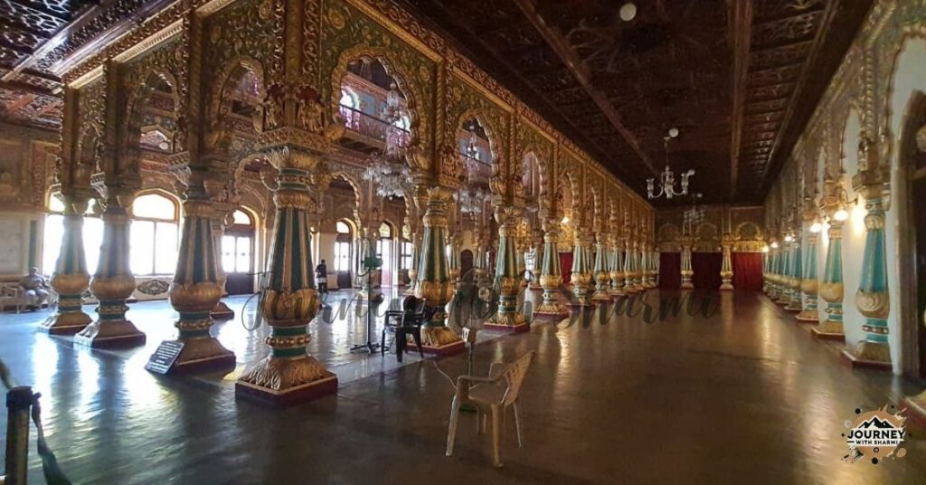 Stunning Amba Vilas Durbar Hall.