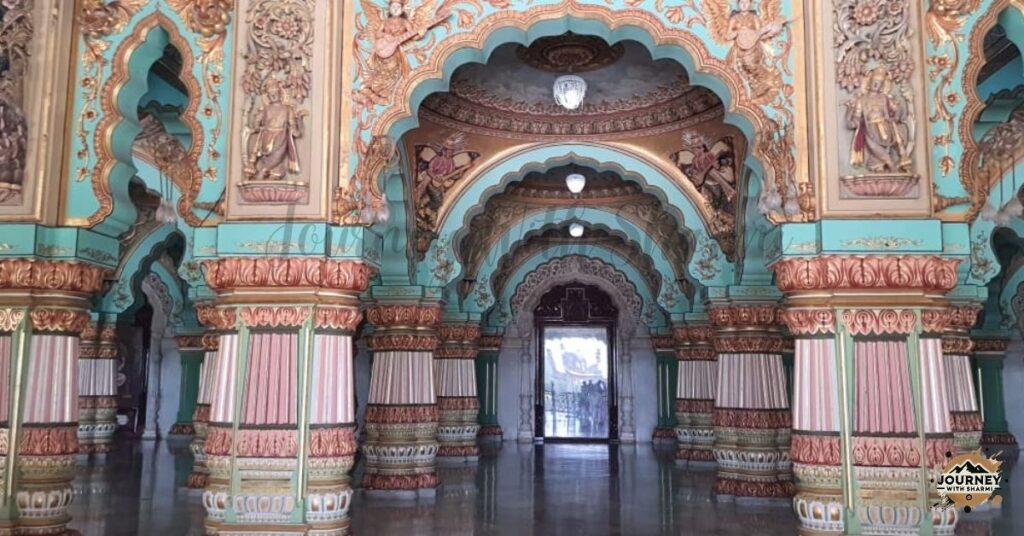 The Artwork Inside the Mysore Palace