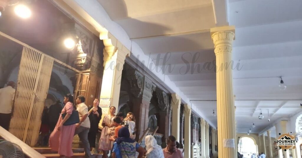 The place where you entry ticket will be checked before entering in the Mysore Palace