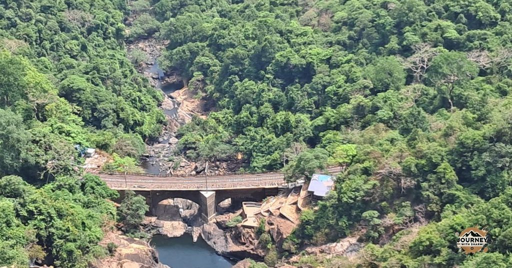 The Railway Bridge Looked Completely Different From Above