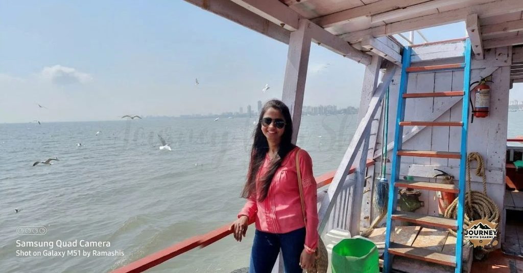 Enjoying the Sea Breeze and Flying Seagulls from the Deck of the Ferry