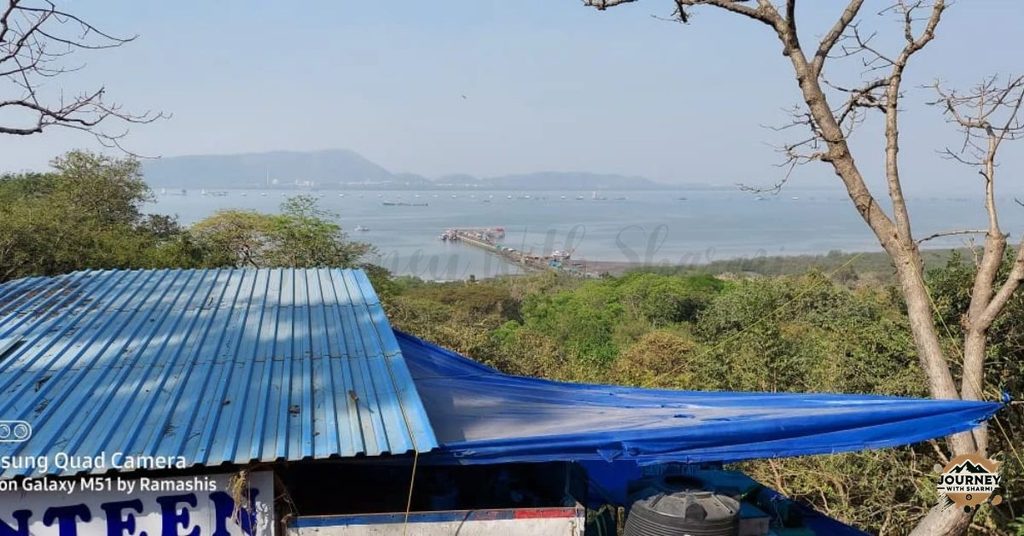 View of Ferry Point from the Elephanta Island